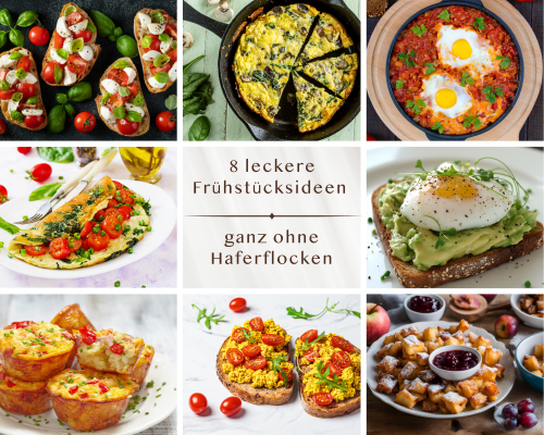 🥣 Frühstück mal anders – 8 kreative Rezepte ganz ohne Haferflocken! - 🥣 Frühstück mal anders – 8 kreative Rezepte ganz ohne Haferflocken!