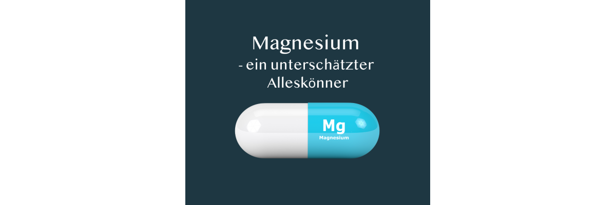 Magnesium – ein unterschätzter Alleskönner - Magnesium – ein unterschätzter Alleskönner