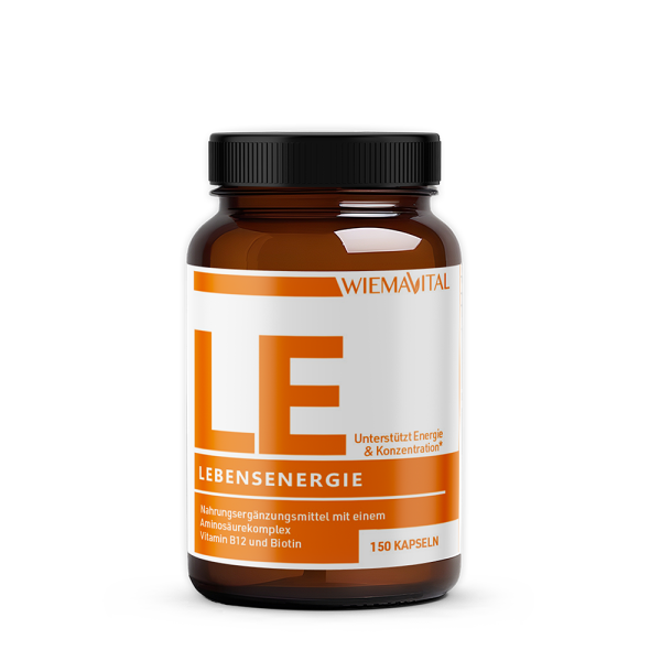 WiemaVital Lebensenergie, Aminosäurenkomplex mit Vitamin B12 und Biotin