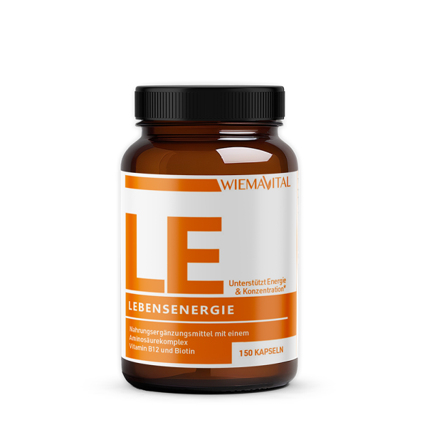 WiemaVital Lebensenergie, Aminosäurenkomplex mit Vitamin B12 und Biotin