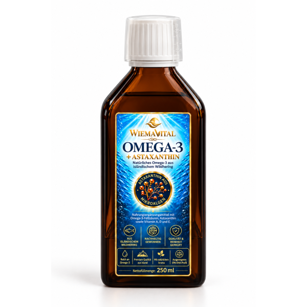 WiemaVital Omega 3 + Astaxanthin - aus isländischem Wildfang